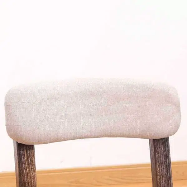 Traditional Japanese Square Paulownia Wood Cotton Linen Chair Tatami Backrest For Entertainment Room - Image 13
