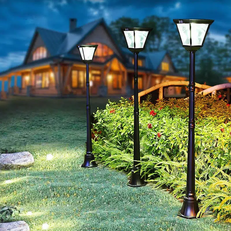 02-78c3307d-8dc9-4cbf-a78a-9dbb62f75669.jpg Traditional Chinese Solar Waterproof Aluminum Alloy Glass Cylinder LED Landscape Lighting Outdoor Light For Garden - Image 1