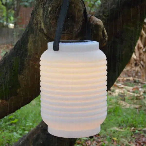 Solar Waterproof Decorative Lanterns PE Camping Portable LED Outdoor Light - Image 9