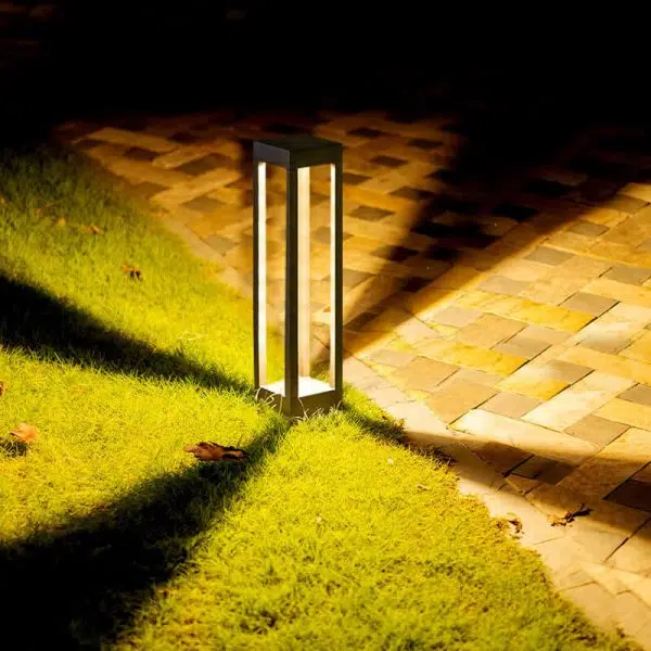 Modern Simple Solar Square Frame LED Outdoor Lawn Garden Landscape Light - Image 13