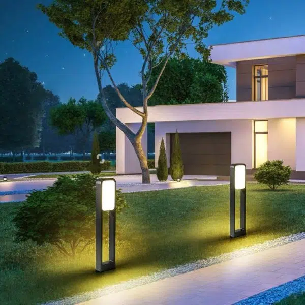 Outdoor Waterproof Rectangular Frame LED Lawn Landscape Light - Image 13