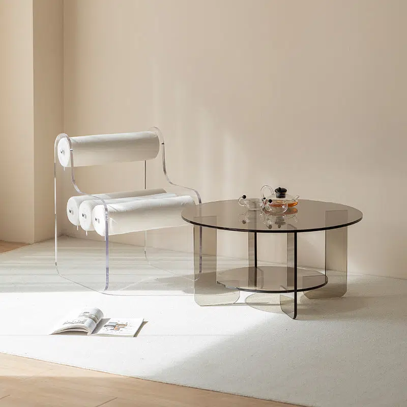 02-c49f0c9a-576c-4c06-af89-88812c0c7521.jpg Contemporary Creative Cylinder Acrylic Fabric Chair Backrest Armless For Living Room - Image 9