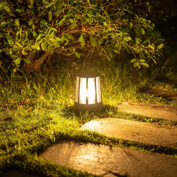 Contemporary Industrial Aluminum Acrylic Waterproof 1-Light Post Light Lawn Landscape Light For Outdoor Patio - Image 2