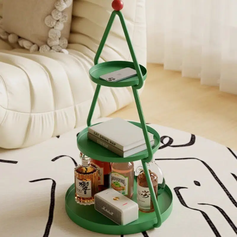 02-f9f39d4a-359b-4722-88d2-8bfe2f3e1863.jpg Contemporary Creative Round Iron End Table 3-Tier For Living Room - Image 1