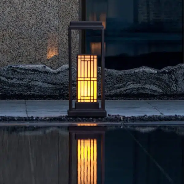 Modern Retro Stainless Steel Marble Solar LED  Waterproof Garden Lawn Outdoor Light - Image 25