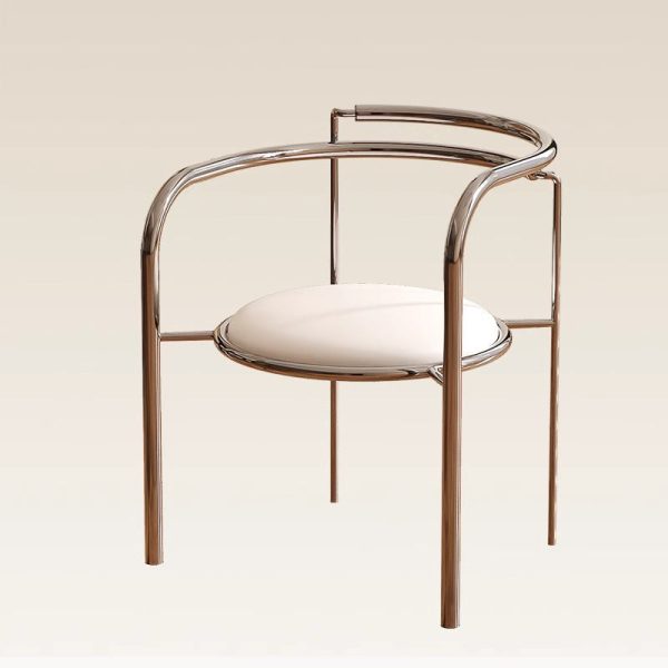 Contemporary Scandinavian Curved Back Ash Wood Sponge Dining Chair Backrest For Dining Room - Image 20