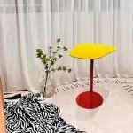 Yellow Table Top + Red Base