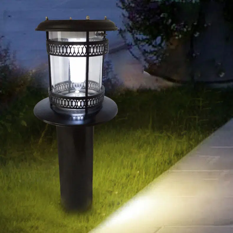 03-fdc3f794-f4b0-46d0-b5a3-be598ca5a849.jpg Solar Waterproof Cylindrical Stainless Steel Acrylic LED Lawn Outdoor Landscape Light - Image 1