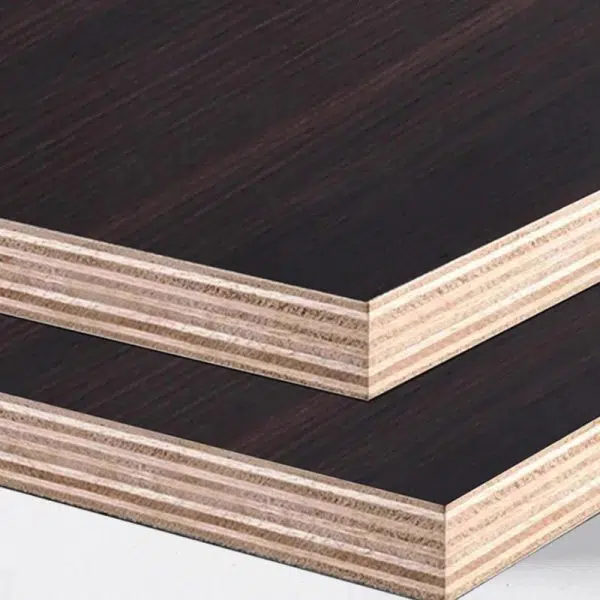 Contemporary Nordic Rectangular Leather Wood Nightstand 2-Drawer For Bedroom - Image 8