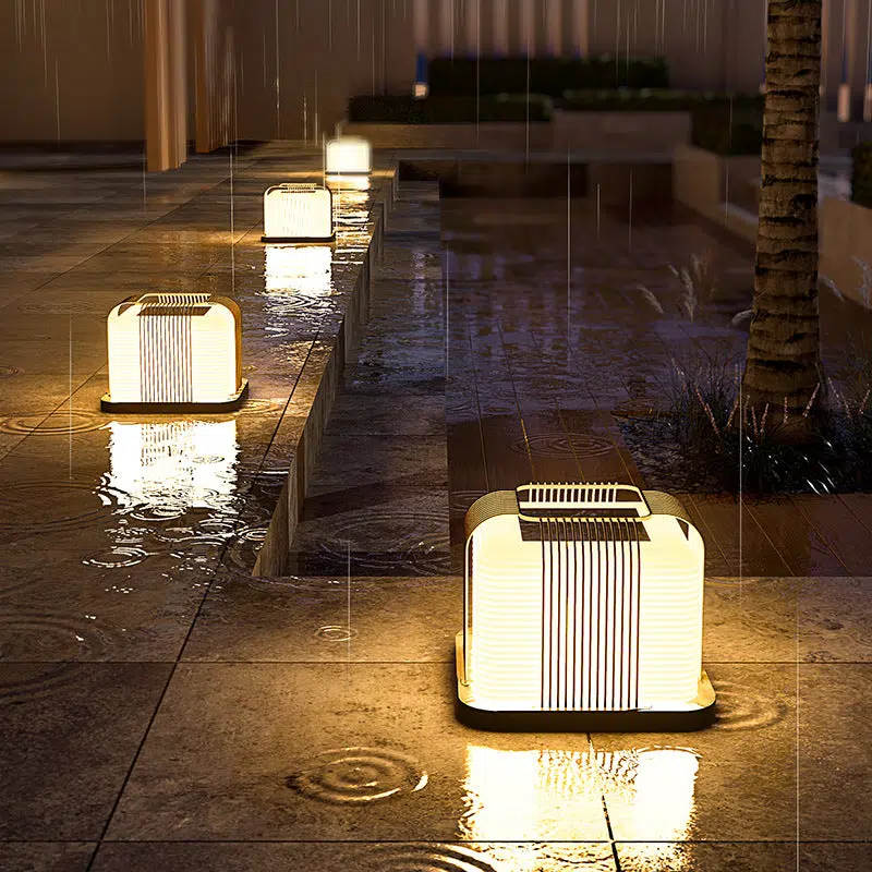 04-5fe70c29-c619-4c3b-9ae6-2b3c4c68b4d6.jpg Modern Simplicity Solar Waterproof Stainless Steel PE Square Cubic LED Landscape Lighting Outdoor Light For Garden - Image 1
