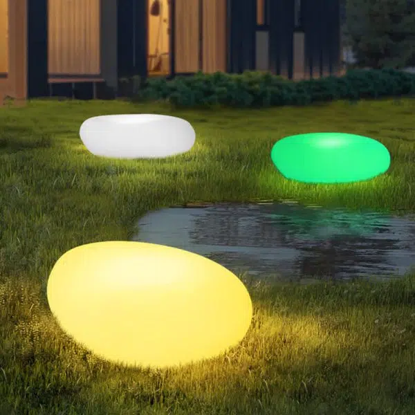 Outdoor Solar Simulation Stone PE Waterproof Garden Lawn Landscape Light - Image 3