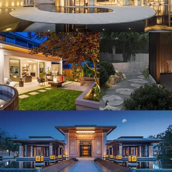 Modern Simplicity Stainless Steel Solar Round LED Outdoor Landscape Light For Garden - Image 20