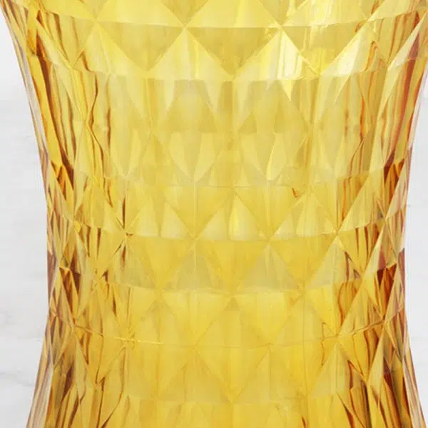 Contemporary Nordic Column Acrylic Chair Backless Armless For Living Room - Image 5