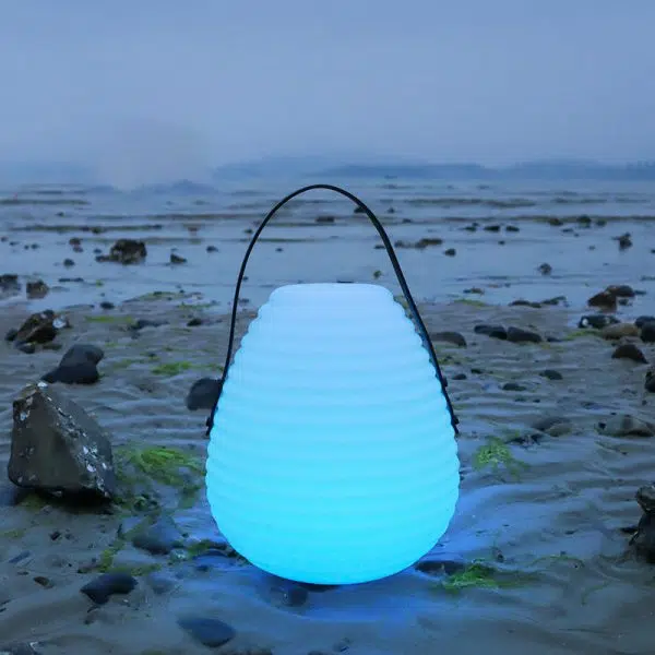 Contemporary Creative Egg Shape PE LED Portable Outdoor Light For Garden - Image 12