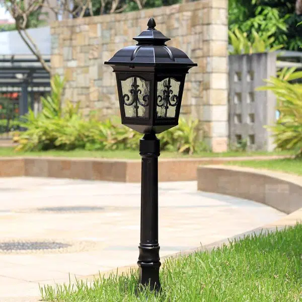 Industrial Waterproof Square Arrow Flower 1-Light Outdoor Lawn Landscape Light - Image 7
