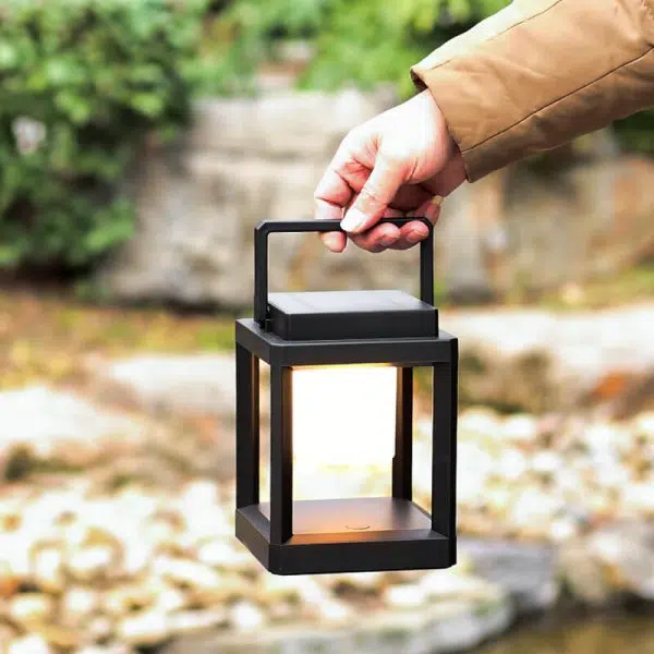Outdoor Solar Camping Square Portable Cage LED Camping Landscape Light - Image 6