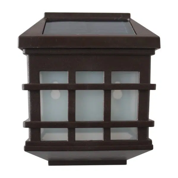 Courtyard Waterproof Window Pane LED Solar Wall Sconce Lamp Outdoor Light - Image 17