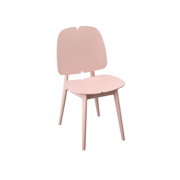 Contemporary Scandinavian Plastic Steel Metal Square Dining Chair Backrest For Dining Room - Image 20