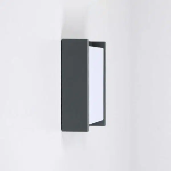 Minimalist Outdoor Square PC LED Patio Waterproof Wall Sconce Lamp - Image 5