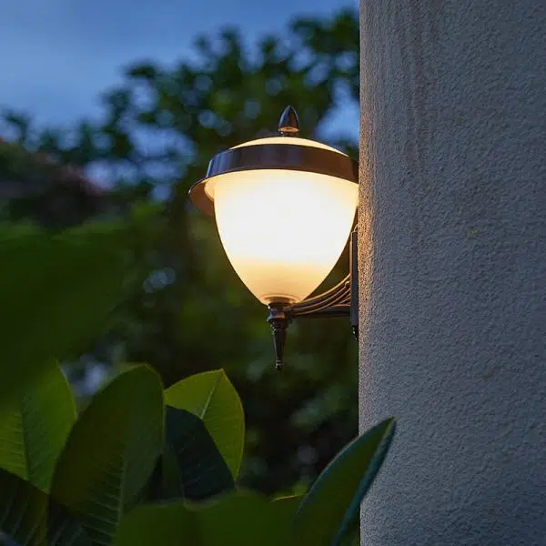 Modern Minimalist Square Pointed 1-Light Outdoor Wall Lamp - Image 12