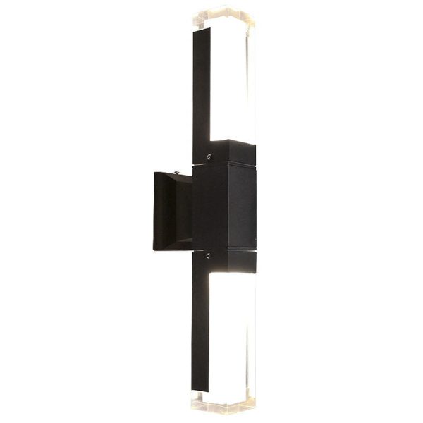 Outdoor Modern Waterproof Rectangular Column LED Wall Sconce Lamp - Image 12