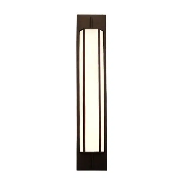 Modern Minimalist Long Square PMMA Stainless Steel LED Outdoor Wall Sconce Lamp For Garden - Image 15