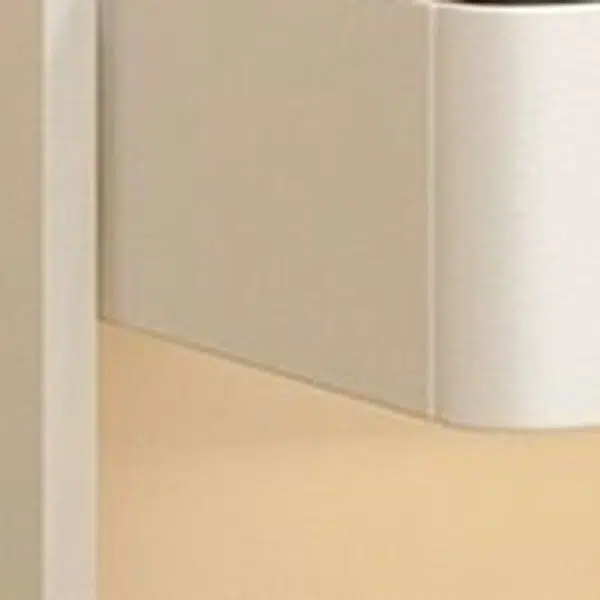 Contemporary Luxury Rectangular Rock Slab Solid Wood Leather Nightstand 2-Drawer For Bedroom - Image 7