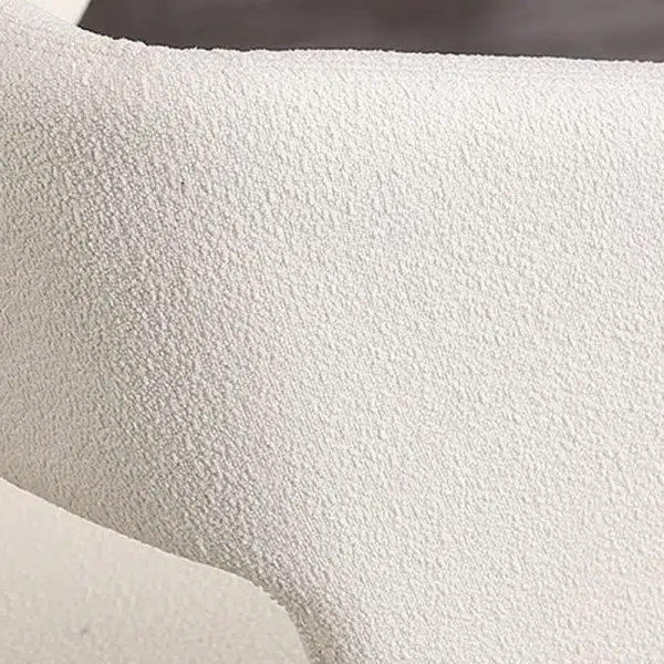 Contemporary Creative Triangle Rectangle Velvet Wood Dining Chair Backrest Armless For Dining Room - Image 5