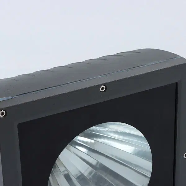 Modern Pure Grey Aluminum Glass Waterproof LED Outdoor Corridor Patio Garden Wall Light - Image 14