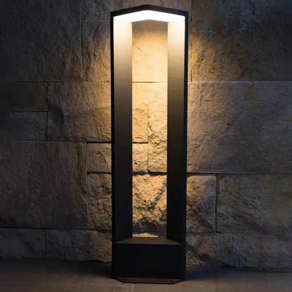 Modern Minimalist Waterproof Rectangular Aluminium Acrylic LED Landscape Lighting Outdoor Light For Outdoor Patio - Image 10