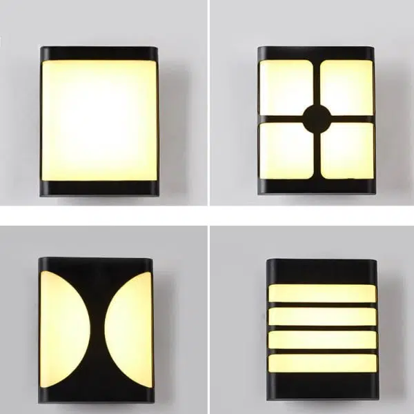Modern Creative Waterproof LED Outdoor Wall Sconce Lamp - Image 13