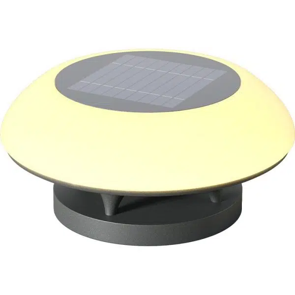 Modern Simplicity Solar Waterproof Stainless Steel PE Round Spaceship LED Landscape Lighting Outdoor Light For Outdoor Patio - Image 15