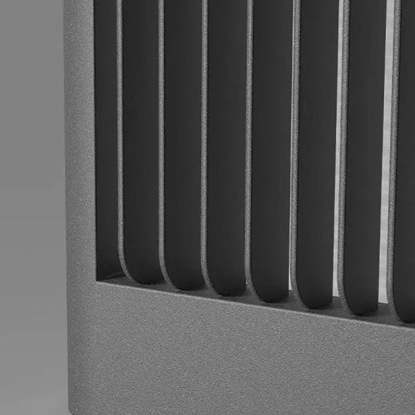 Modern Simplicity Solar Square Cube Stainless Steel Round LED Outdoor Landscape Light For Garden - Image 9