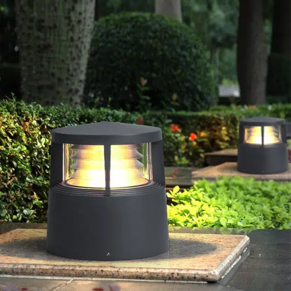 Modern Creative Cylindrical 1-Light  Outdoor Lawn Landscape Light - Image 18