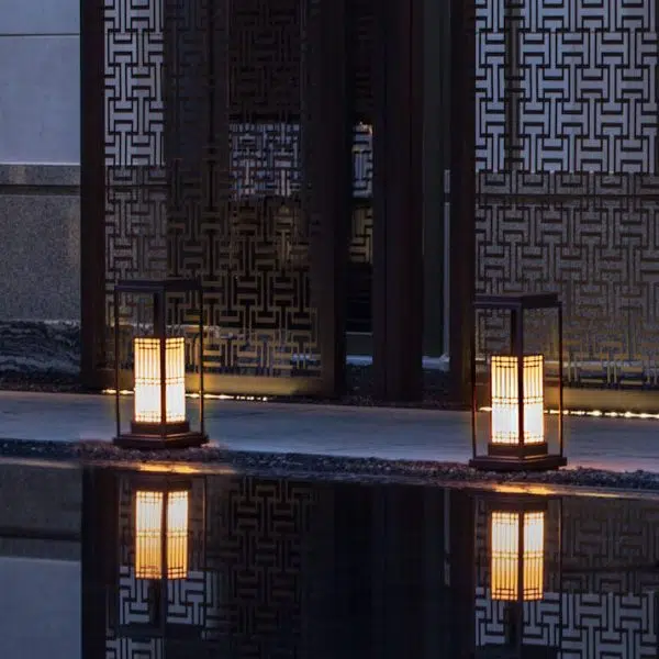 Modern Retro Stainless Steel Marble Solar LED  Waterproof Garden Lawn Outdoor Light - Image 27