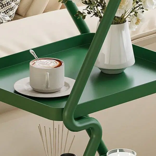 Contemporary Creative Christmas Tree Iron End Table 3-Tier For Living Room - Image 5