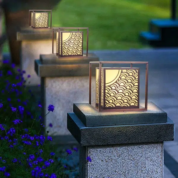 Modern Simple Square Outdoor Waterproof LED Lawn Landscape Light - Image 2