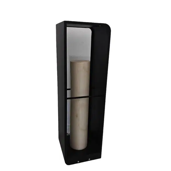 Modern Minimalist Waterproof Solar Stainless Steel Acrylic Cubic LED Landscape Lighting Outdoor Light For Garden - Image 6