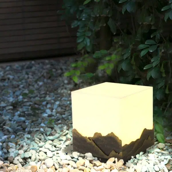 Modern Chinese Solar Square Landscape Outdoor Waterproof Post Head Landscape Light - Image 17