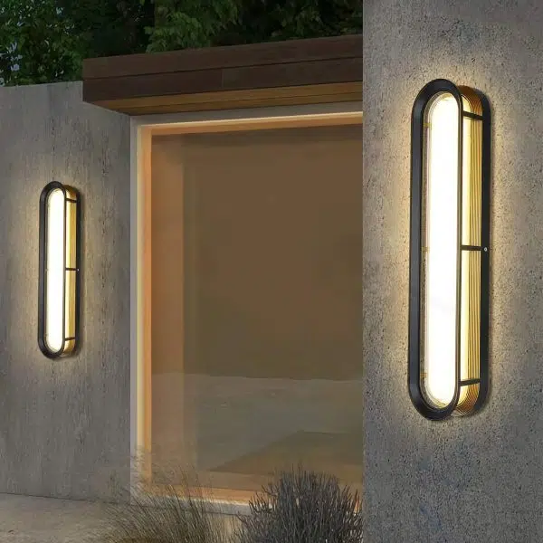 Modern Simple Waterproof Wall Sconce Lamp Outdoor Light - Image 3