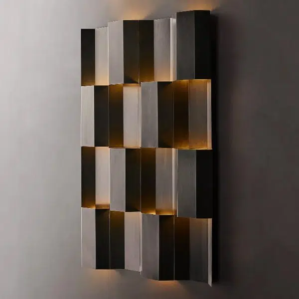 Contemporary Retro Waterproof Aluminum Rectangular LED Wall Sconce Lamp For Outdoor Patio - Image 11