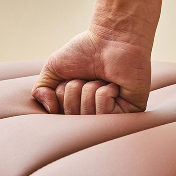 Contemporary Luxury Square PU Leather Carbon Steel Dining Chair Backrest For Dining Room - Image 10