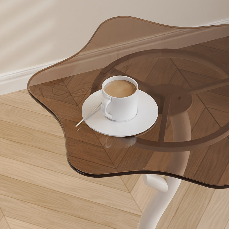 07-e88a41bb-f637-400f-a9b6-8b925662133e.jpg Contemporary Creative Clouds Rock Slab Tempered Glass End Table 1-Tier For Bedroom - Image 4