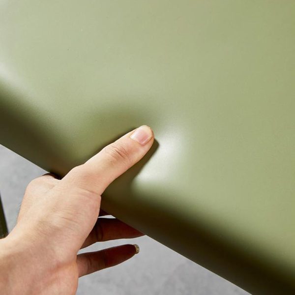 Contemporary Nordic Square Leather Carbon Steel Stackable Dining Chair Backrest For Dining Room - Image 8