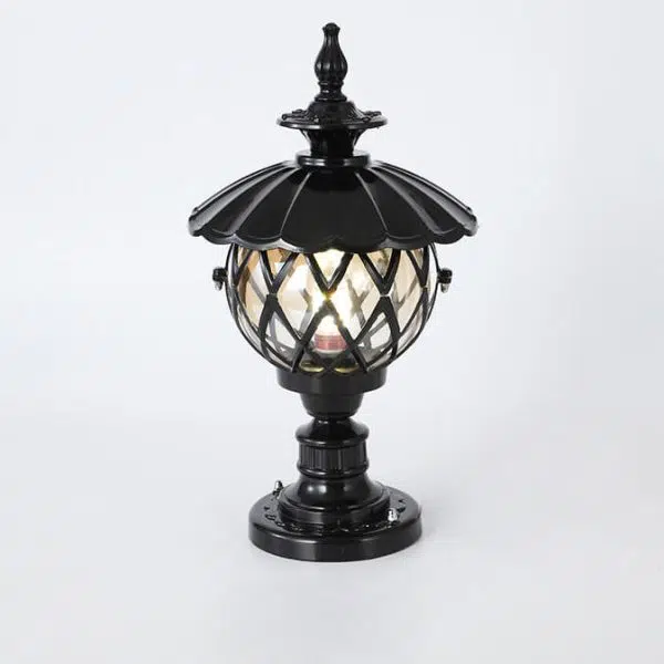 European Outdoor Lotus Column Head Light 1-Light Waterproof Garden Landscape Light - Image 14