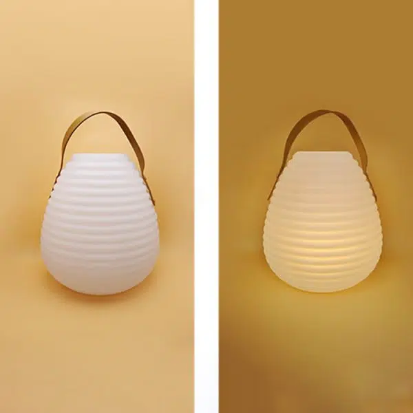 Contemporary Creative Egg Shape PE LED Portable Outdoor Light For Garden - Image 7