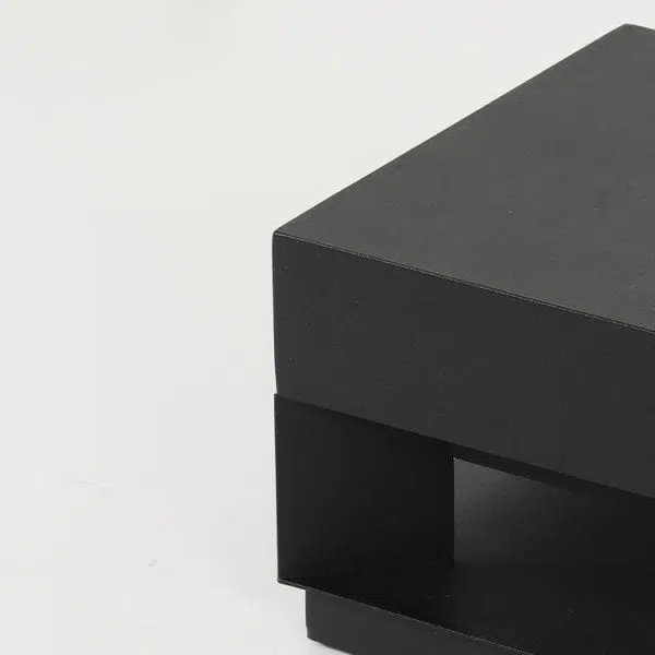 Modern Minimalist Square Geometric Stainless Steel LED Outdoor Waterproof Pillar Light Landscape Light For Garden - Image 5