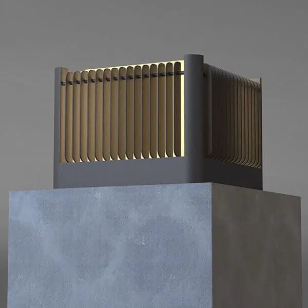 Modern Simplicity Solar Square Cube Stainless Steel Round LED Outdoor Landscape Light For Garden - Image 18