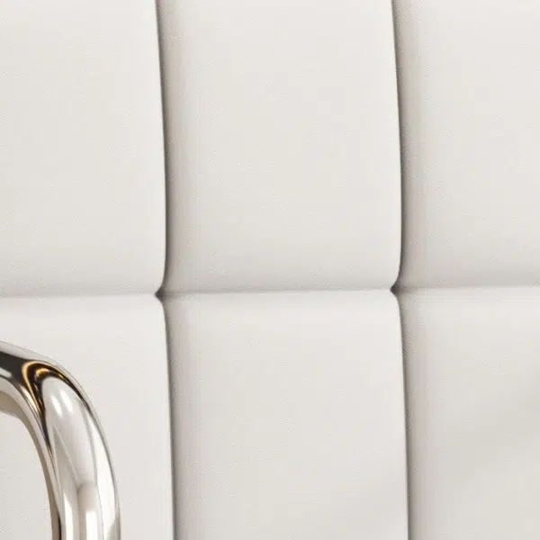 Modern Simplicity Leather Steel SGS Sponge Square Lattice Desk Chair Backrest Swivel Adjustable For Home Office - Image 7