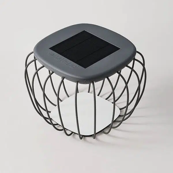 Solar Creative Minimalist PE Cage Decoration LED Outdoor Landscape Light - Image 14